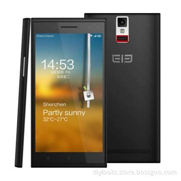 Elephone P2000 16GB Black, 5.5-inch 3G Android 4.4.2 IPS Screen Phablet